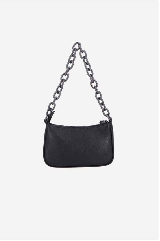 Bolsa Couro Alça Corrente