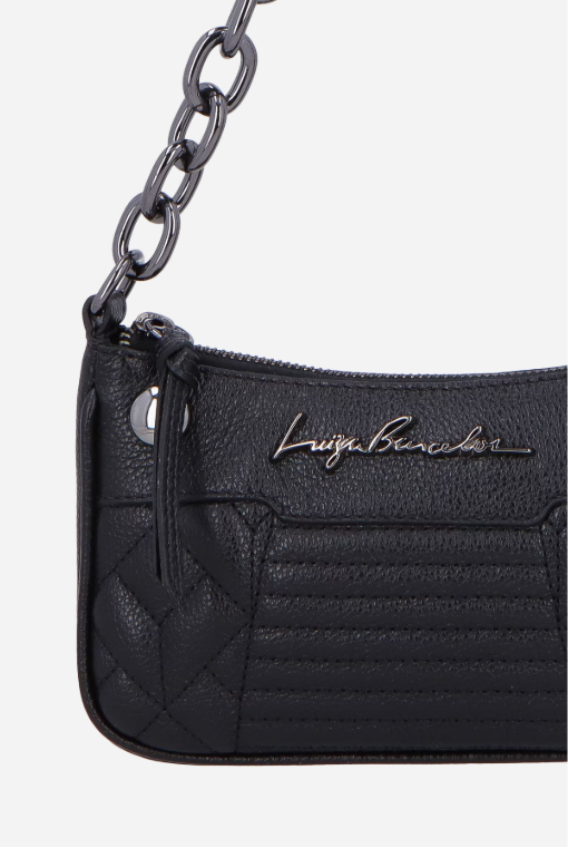 Bolsa Couro Alça Corrente