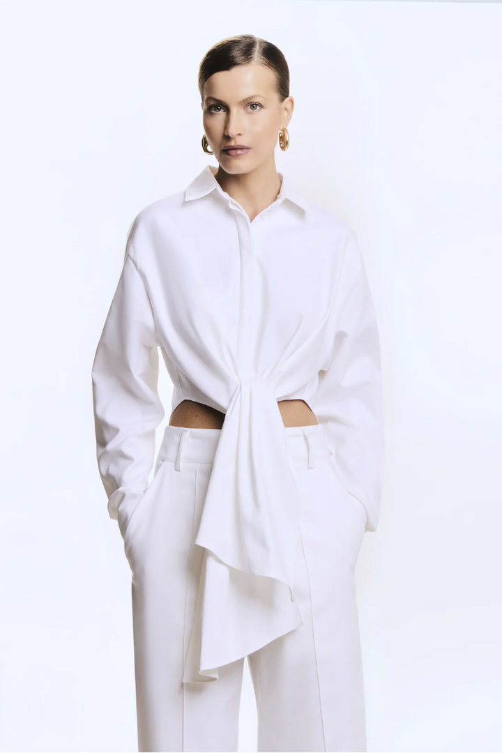 Camisa Estruturada Amarração