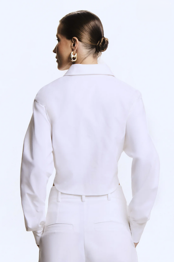 Camisa Estruturada Amarração