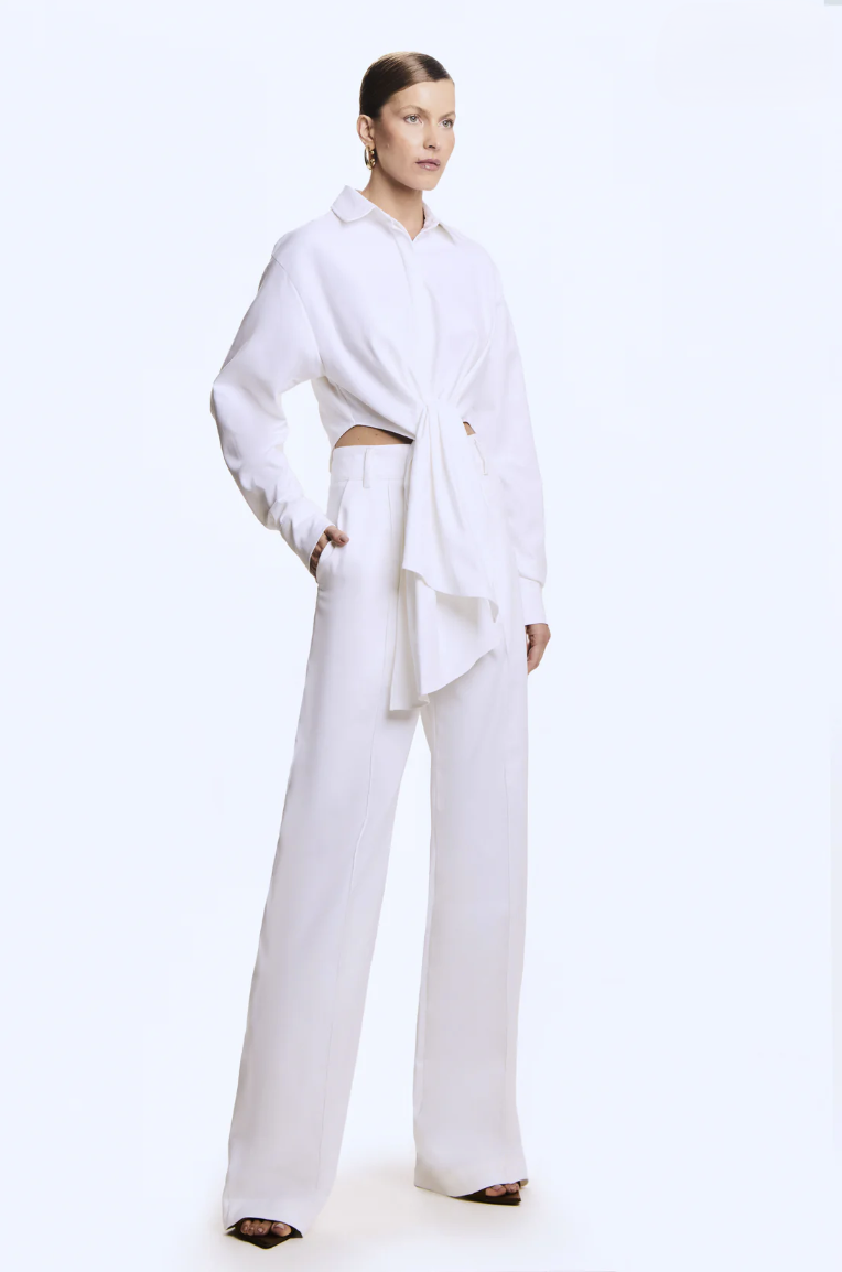 Camisa Estruturada Amarração