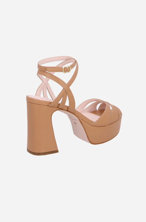 Leather Platform Sandal