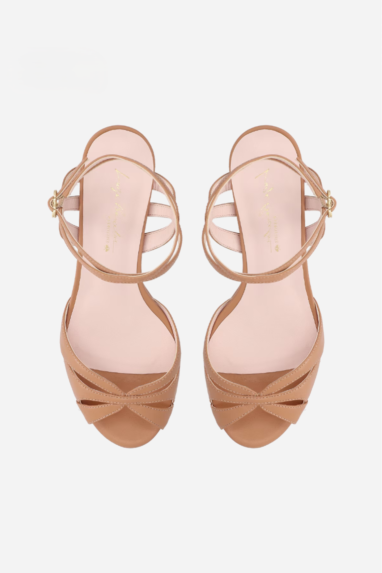 Leather Platform Sandal