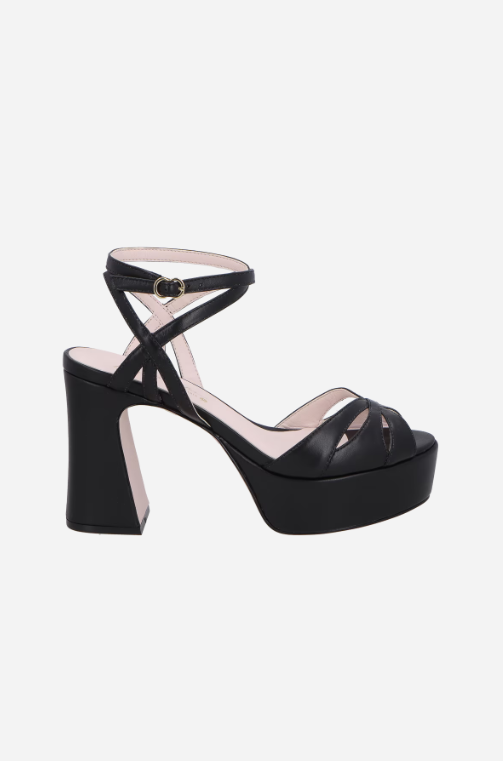 Leather Platform Sandal