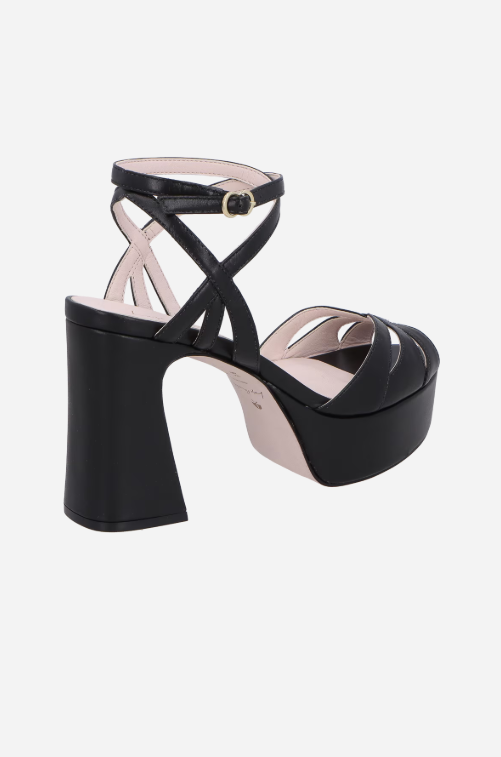 Leather Platform Sandal