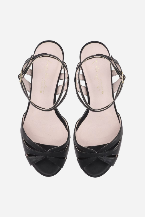 Leather Platform Sandal