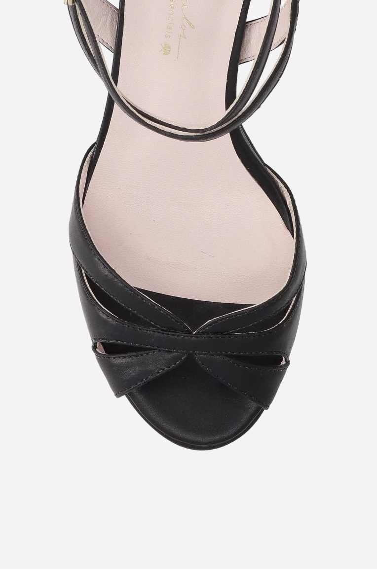 Leather Platform Sandal