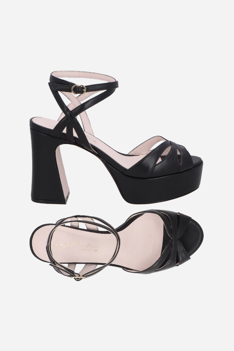 Leather Platform Sandal
