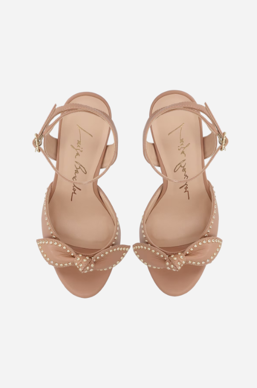 Leather Bow Sandal