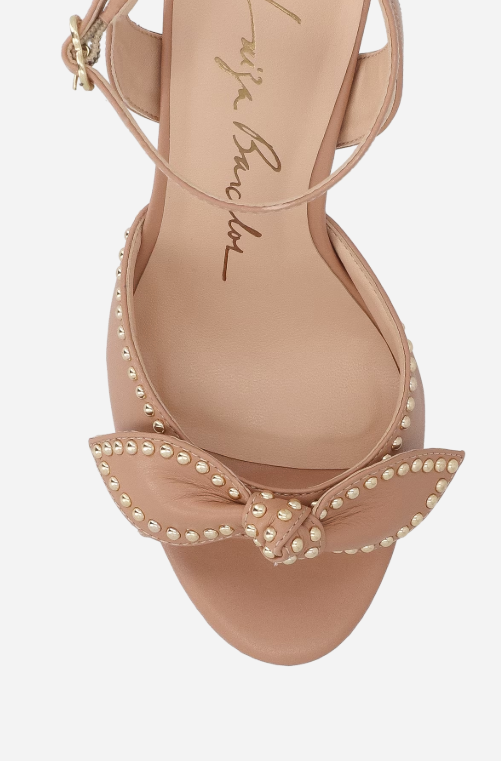 Leather Bow Sandal