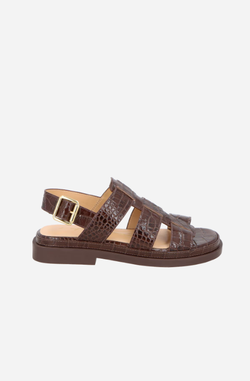 Crocodile Leather Sandal