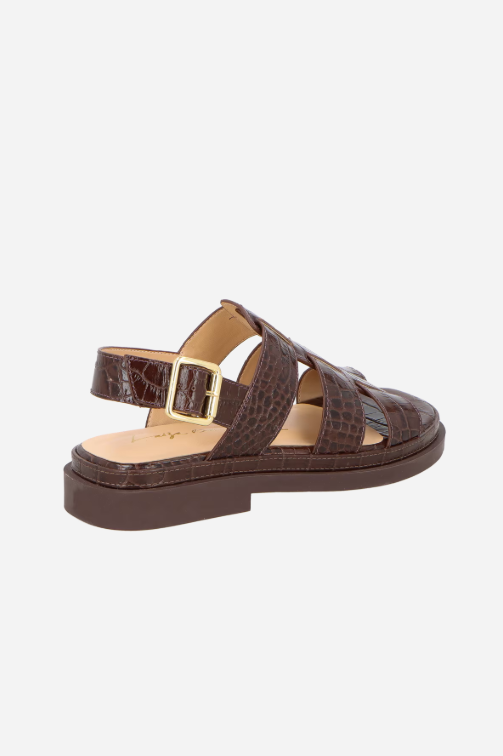 Crocodile Leather Sandal