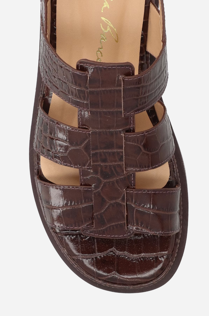 Crocodile Leather Sandal