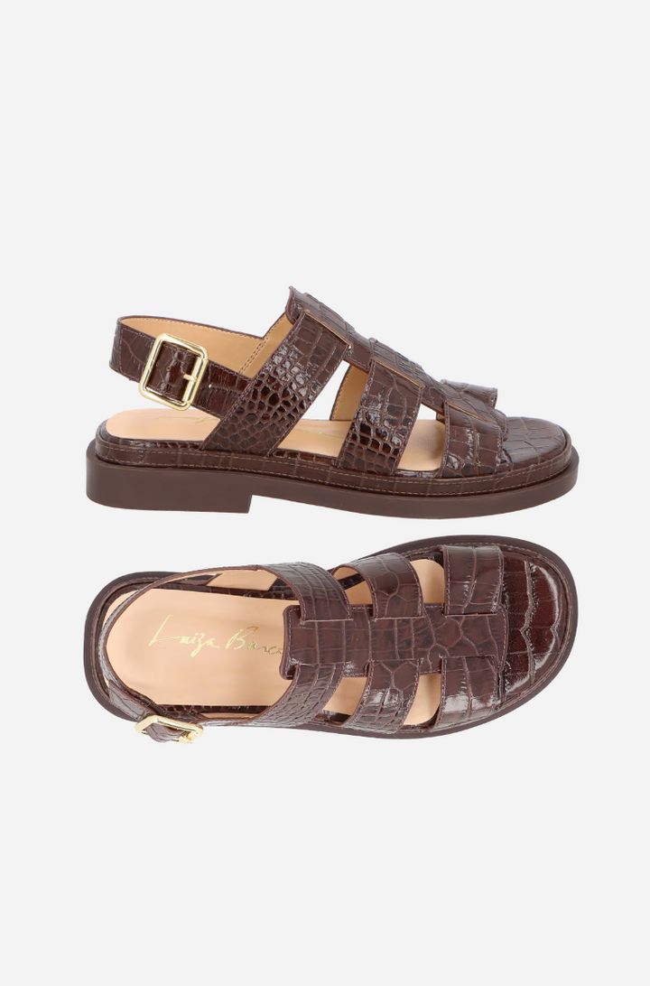 Crocodile Leather Sandal