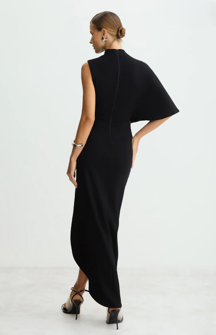 Midi Dress with Front Slit