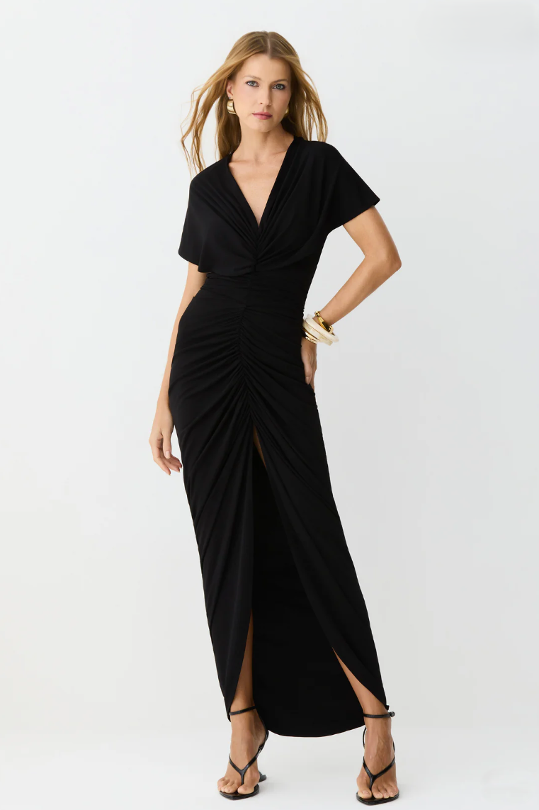 Ruched Midi Dress