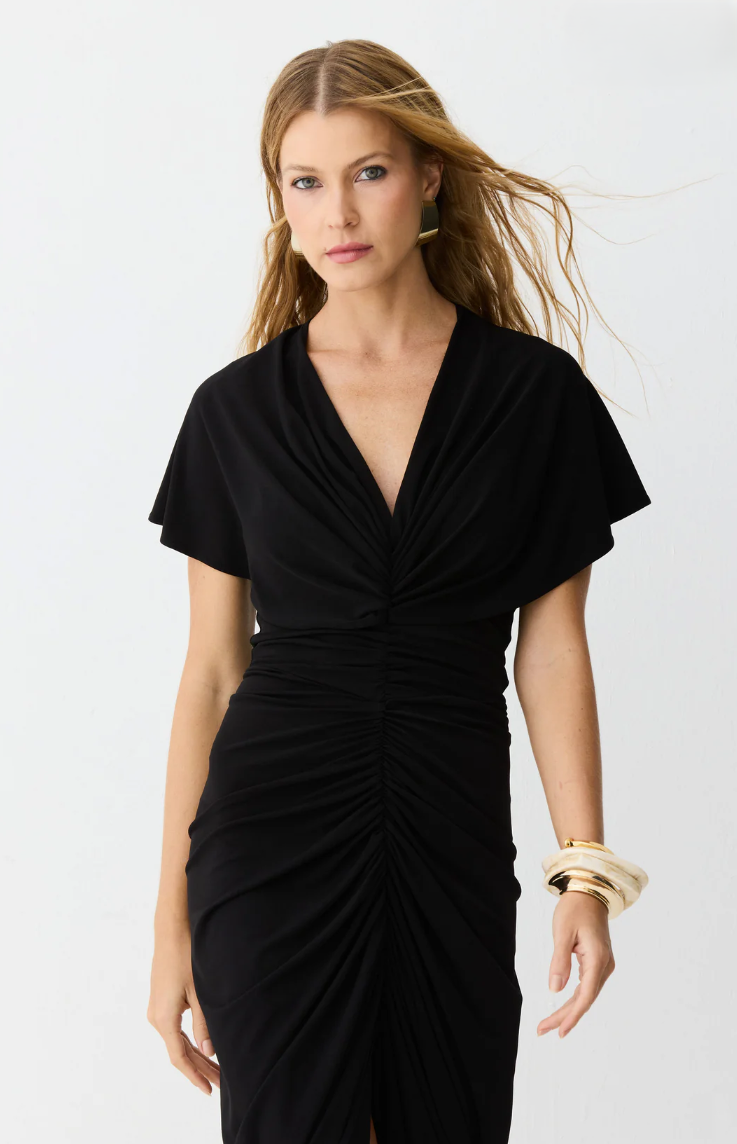 Ruched Midi Dress