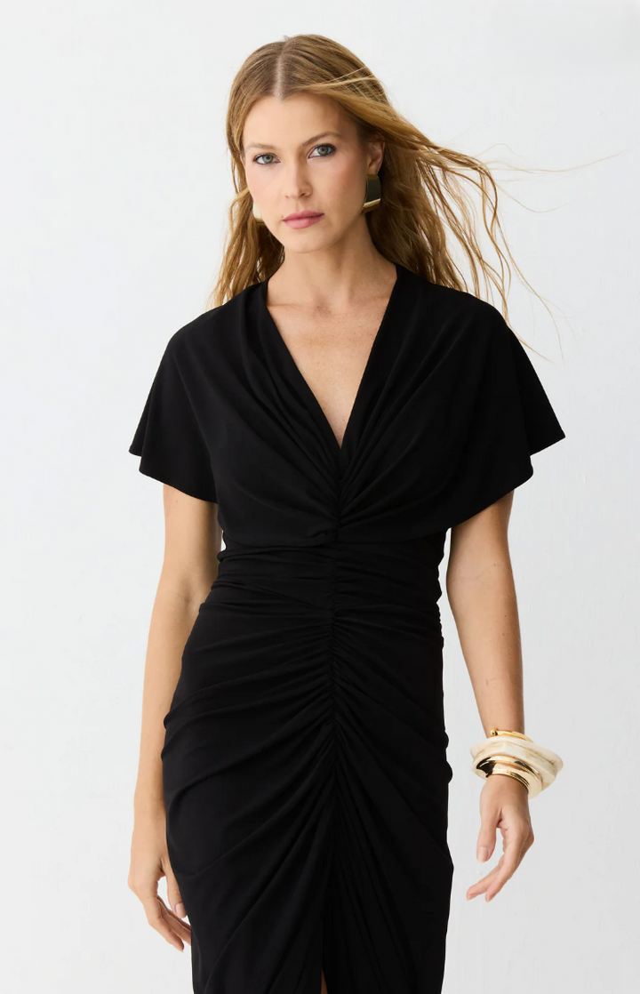 Ruched Midi Dress