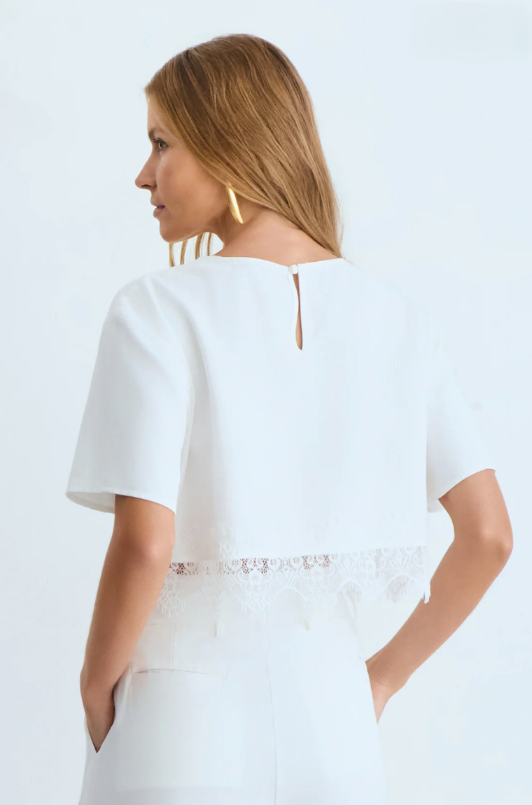 Flowy Lace Blouse