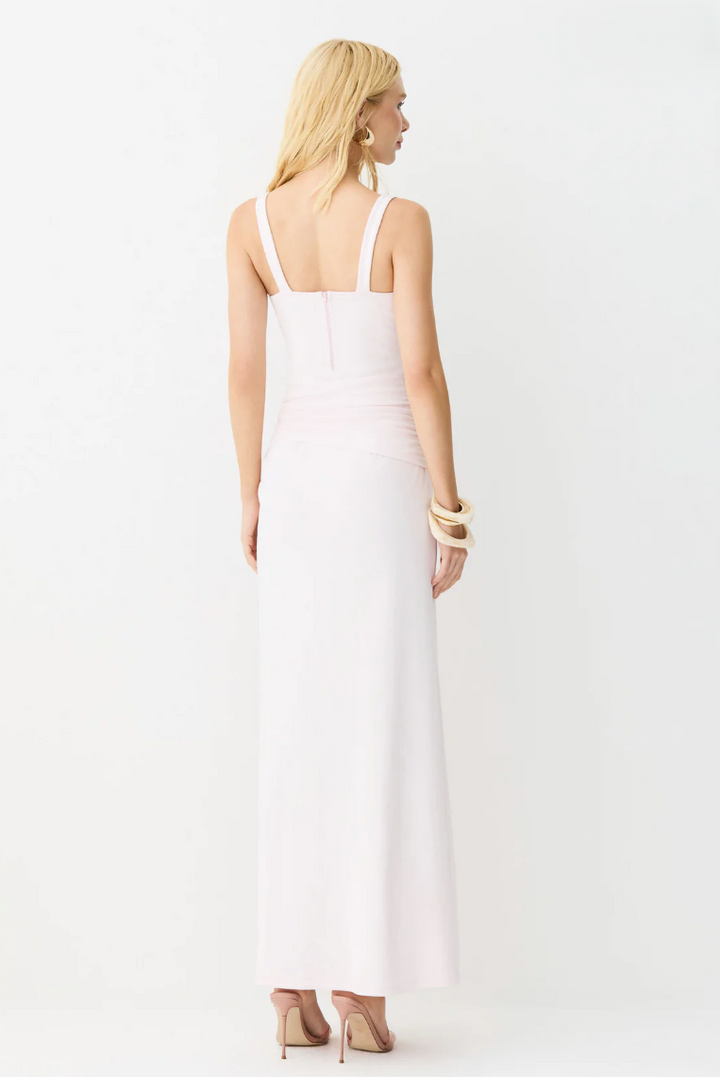 Vestido Midi Torção Lateral