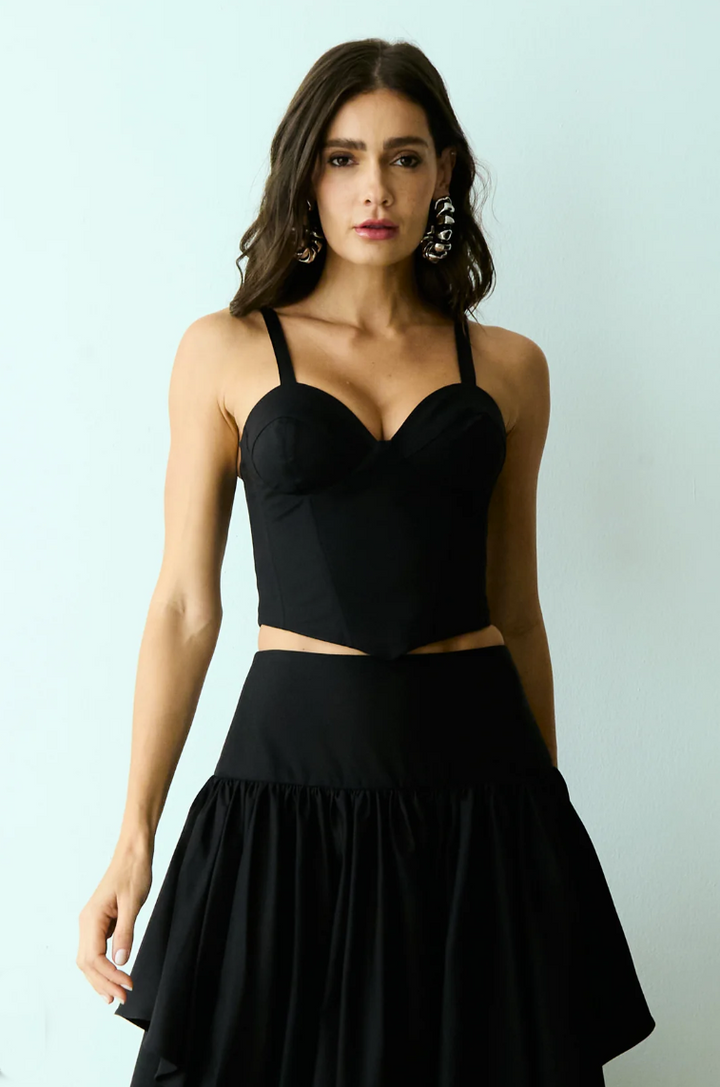 Cropped Strap Top