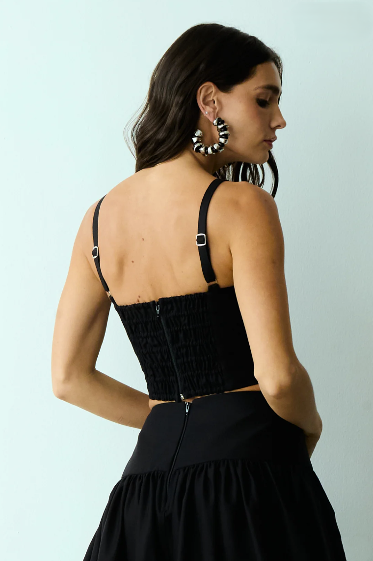 Cropped Strap Top