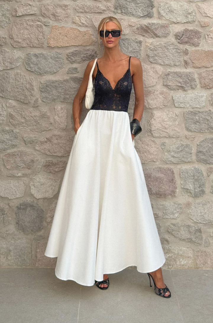 Vestido Midi Renda