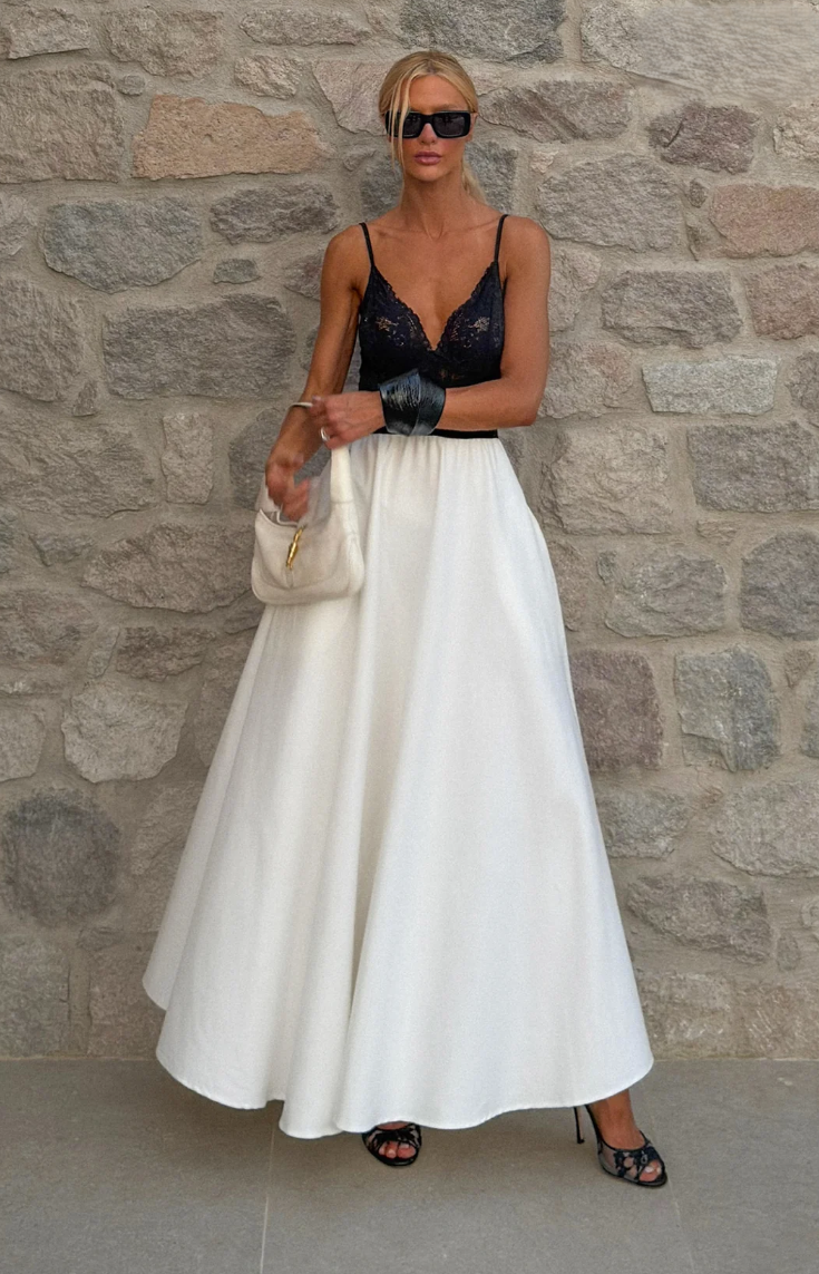 Vestido Midi Renda