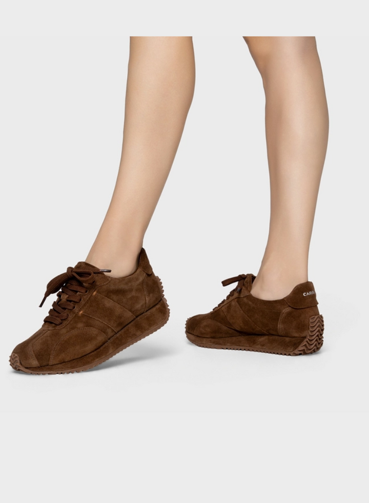 Bold Suede Flatform Sneakers
