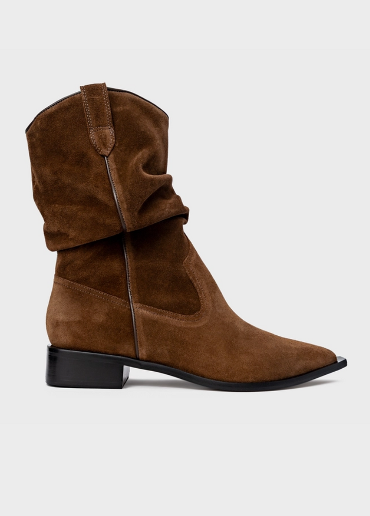 Bota Western Slouchy Couro