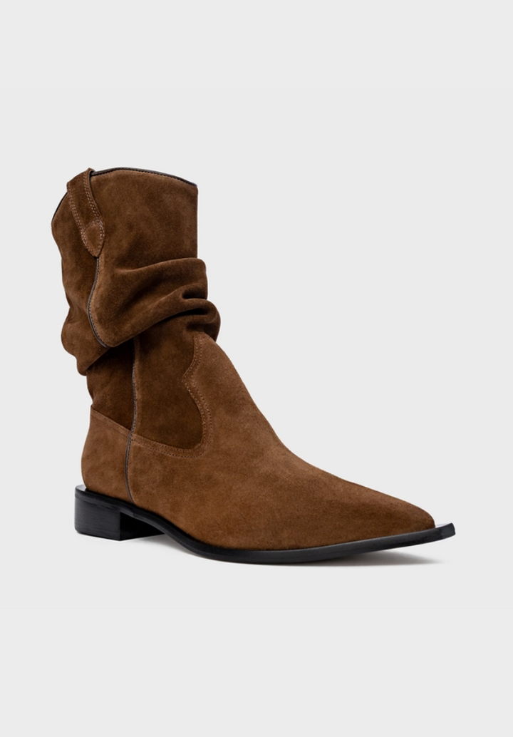 Bota Western Slouchy Couro