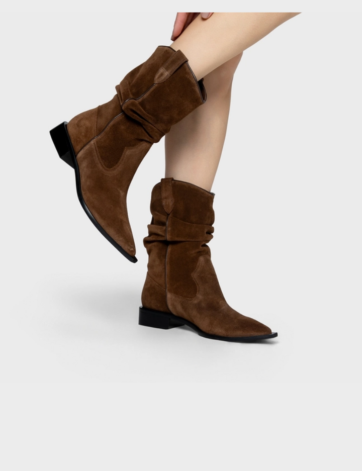 Bota Western Slouchy Couro