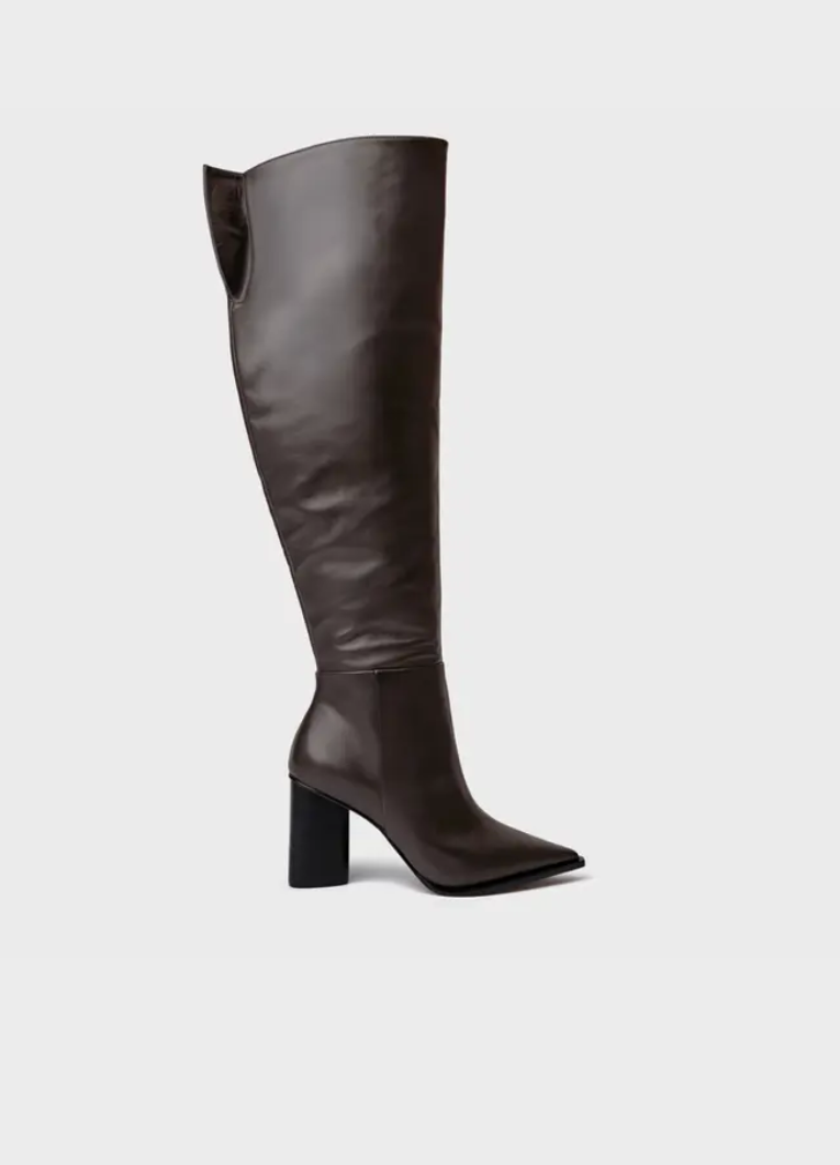 Leather Western Boots