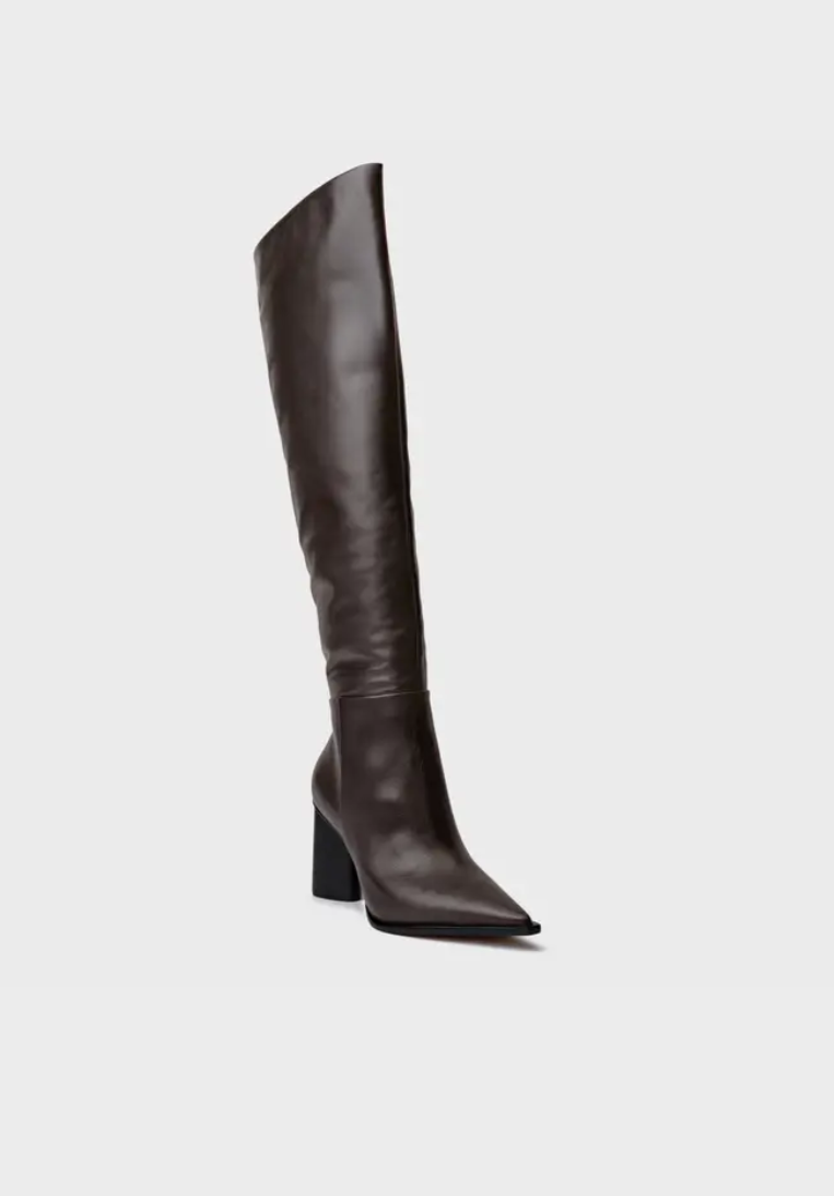 Leather Western Boots