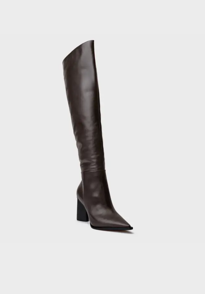 Leather Western Boots