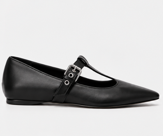Heritage Leather Flats