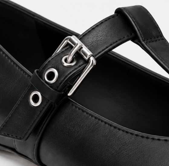 Heritage Leather Flats