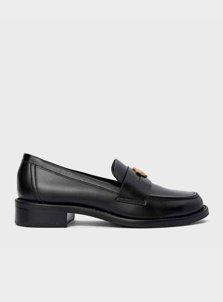 Leather Coin Loafer