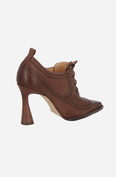 Scarpin Oxford Couro