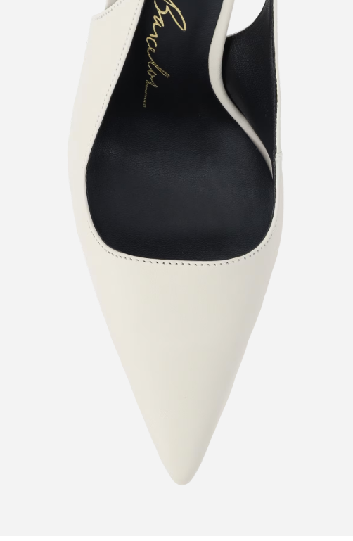 Leather Slingback Pumps