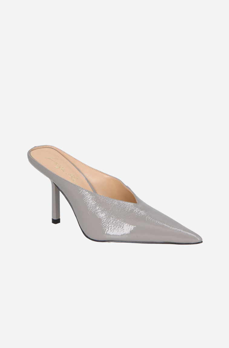 Leather Mule Pumps
