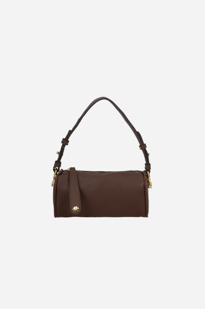 Leather Baguette Bag