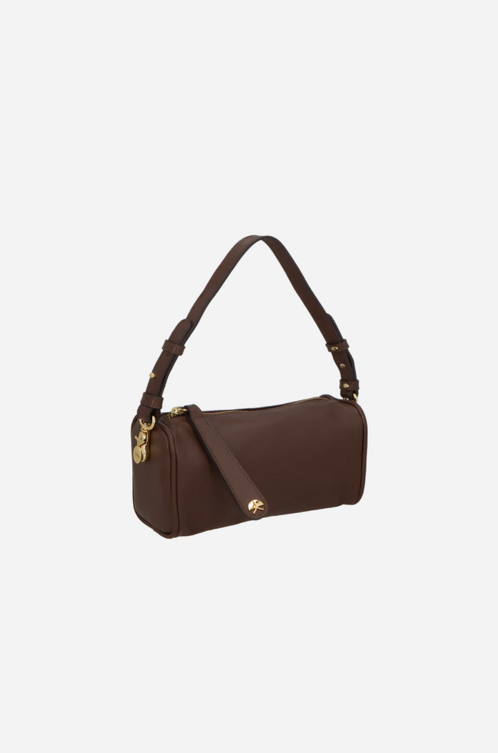 Leather Baguette Bag
