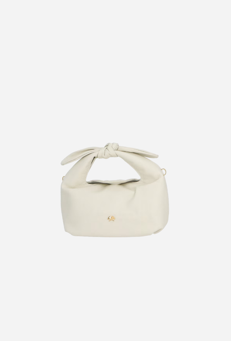 Leather Knot Hobo Bag