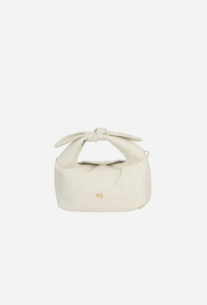 Leather Knot Hobo Bag