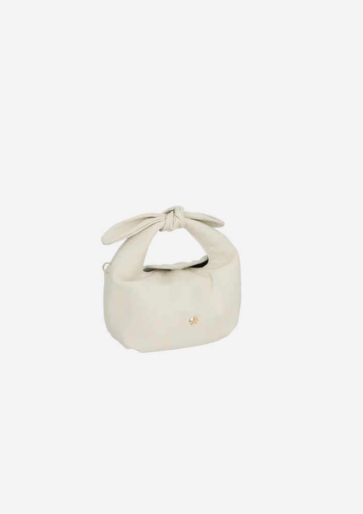 Leather Knot Hobo Bag