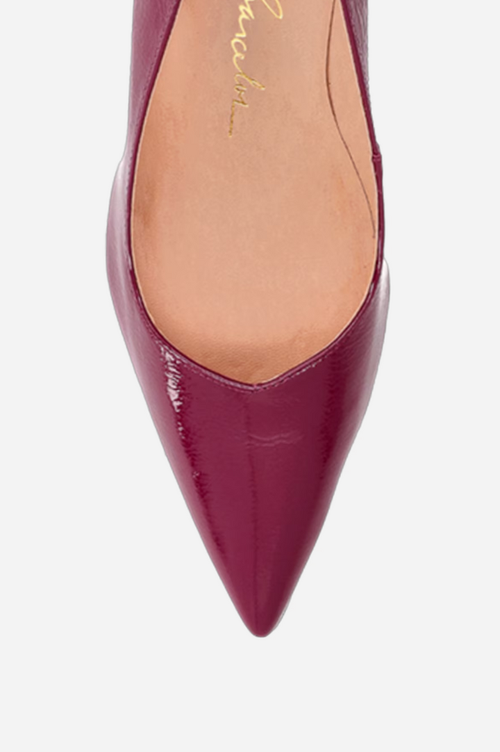 Scarpin Anabela Couro