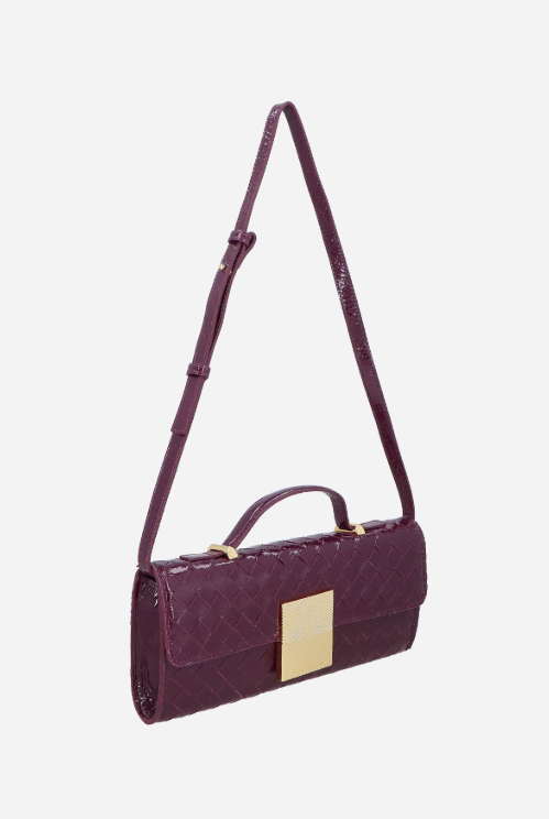 Woven Leather Bag
