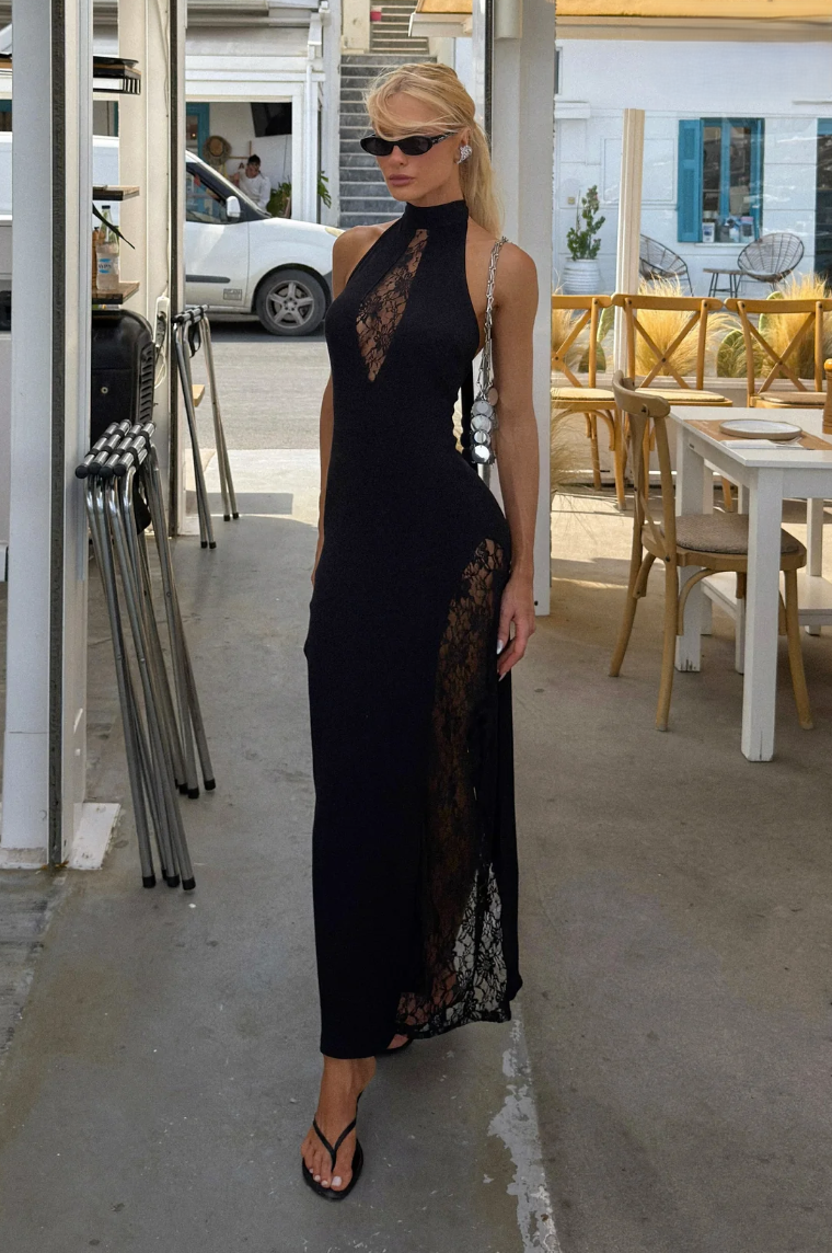 Vestido Midi Renda