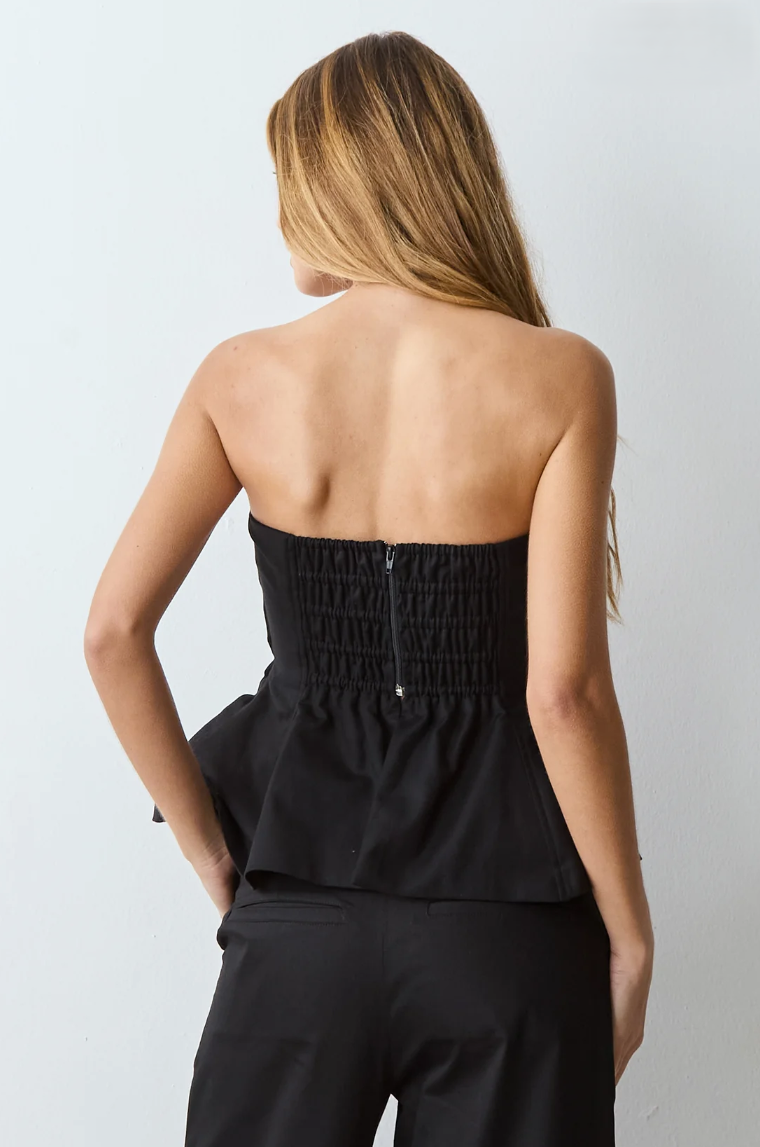 Blusa Drapeados Pespontados